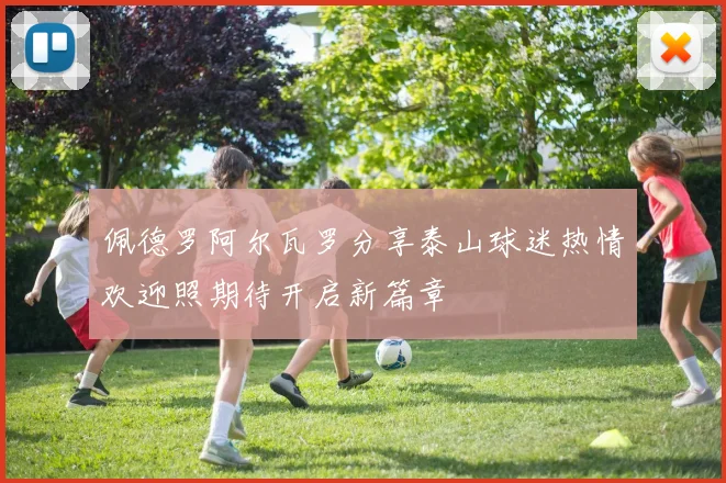 佩德罗阿尔瓦罗分享泰山球迷热情欢迎照期待开启新篇章